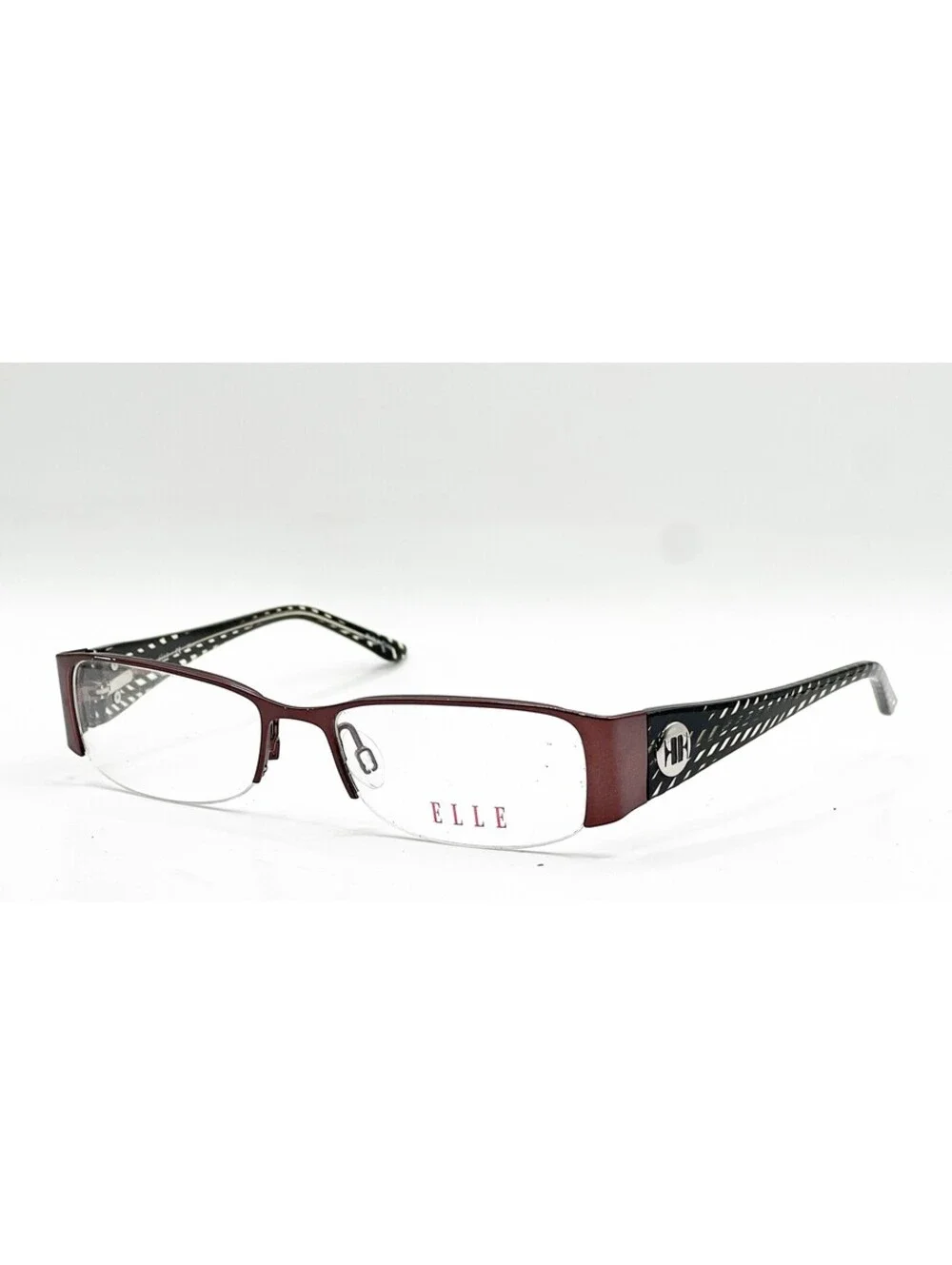 Elle El13306 Bu Burgundy Authentic Eyeglasses 51-17-135